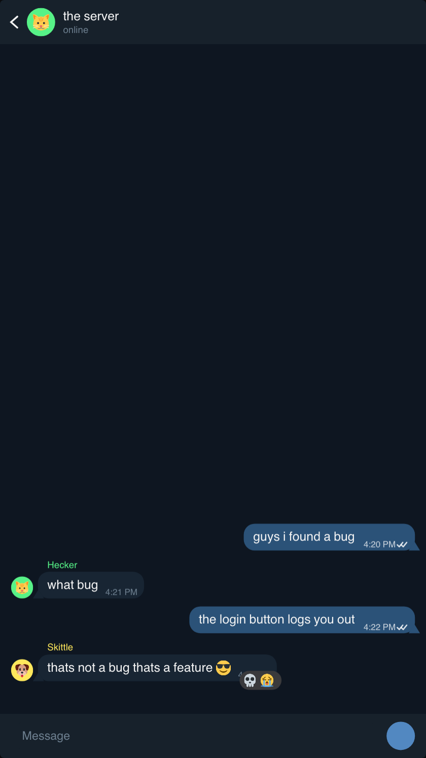 Telegram-style preview
