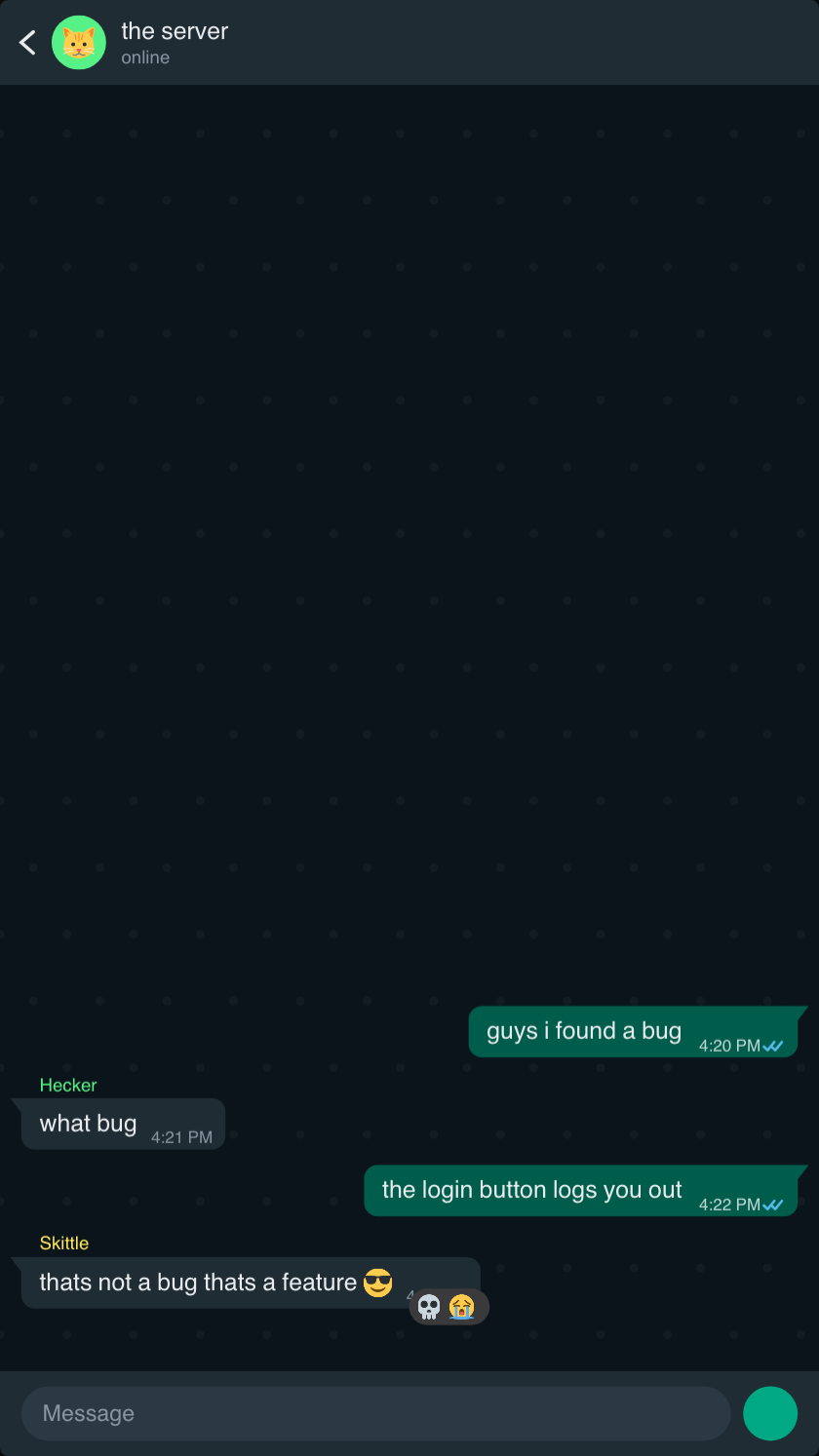 WhatsApp-style preview